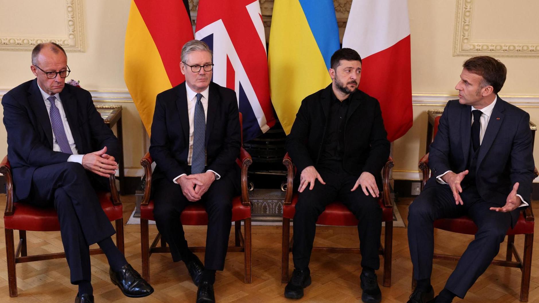 We stand with Ukraine, says Starmer, as he holds Downing Street talks with Zelensky