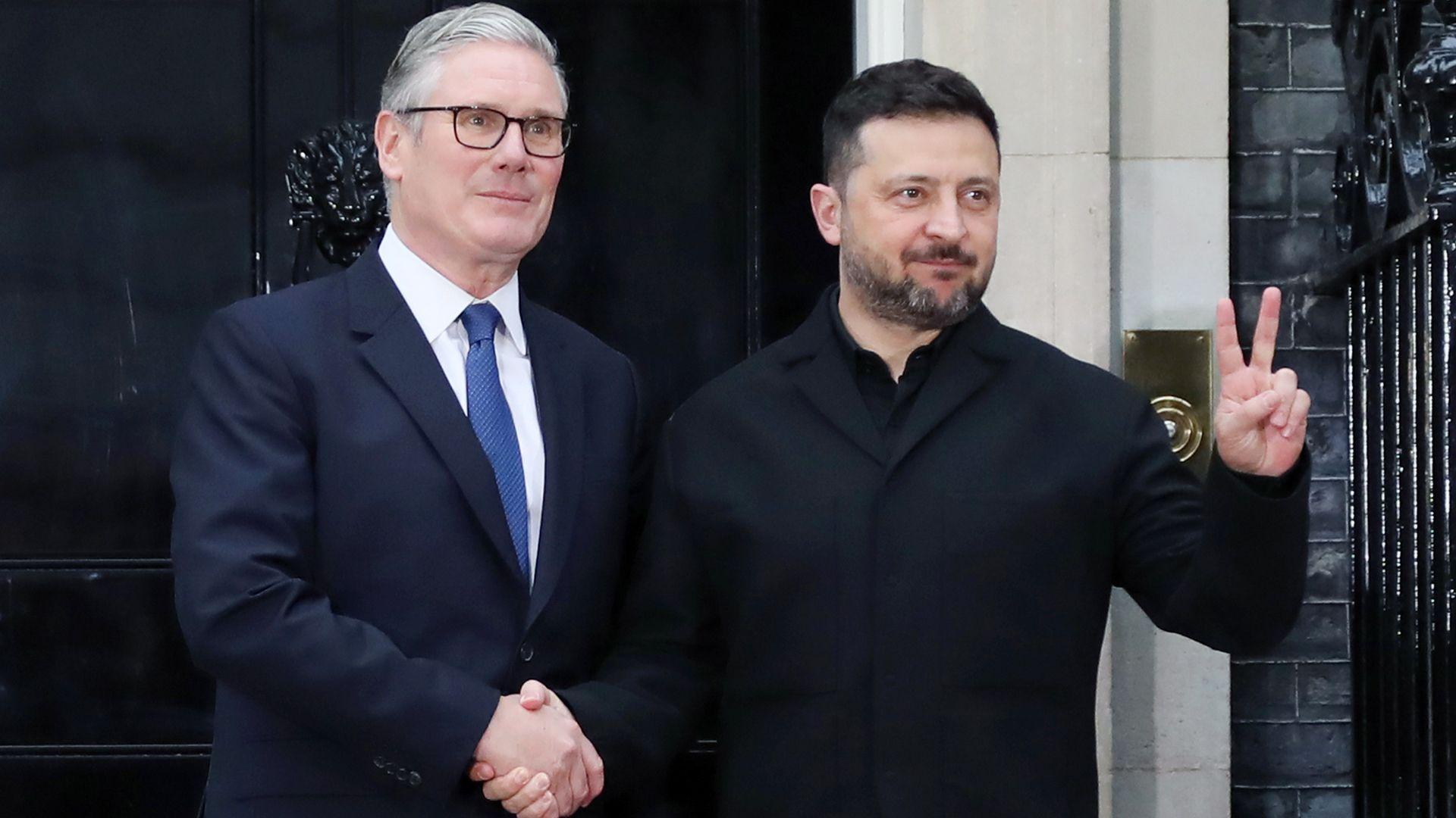 Zelenskys close European allies set out five conditions for peace talks