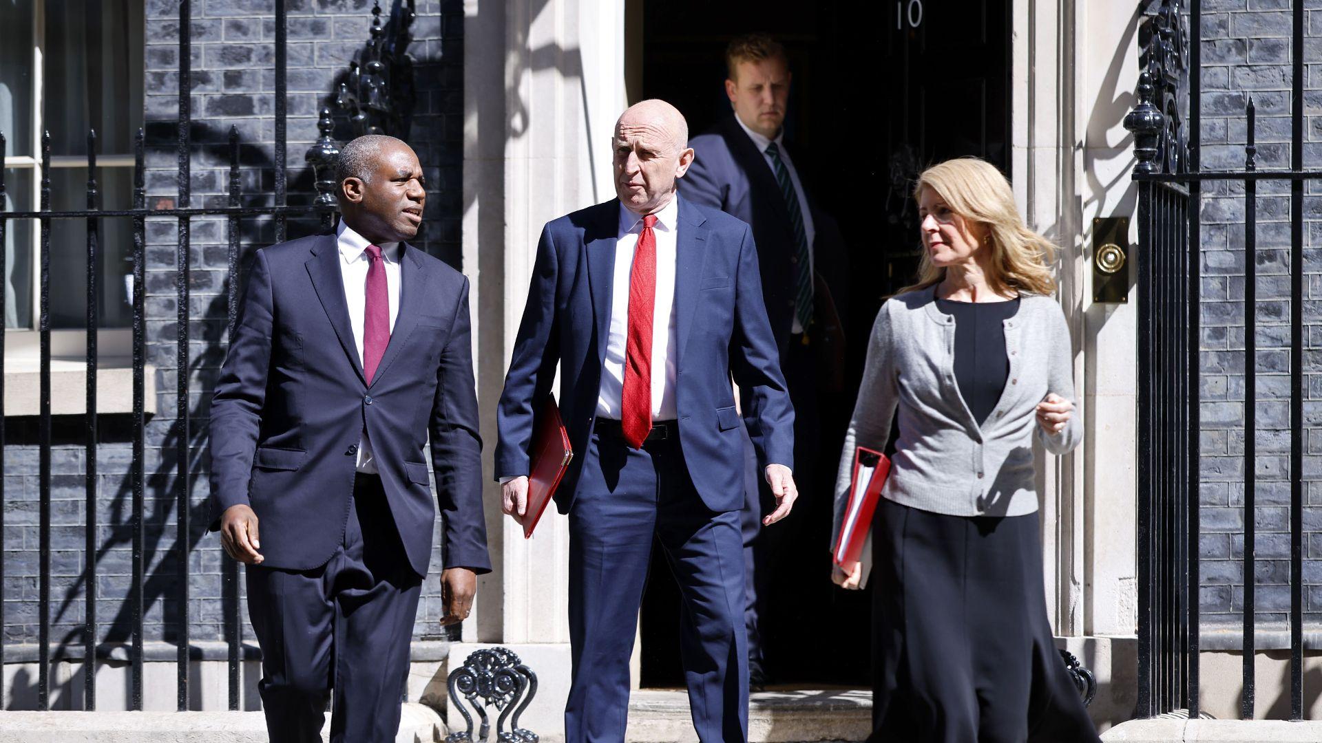 Starmer tells crunch cabinet meeting he won't resign as growing number of MPs call for him to go