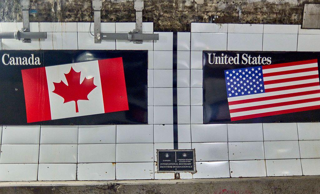 Frontera entre Estados Unidos y Canadá
