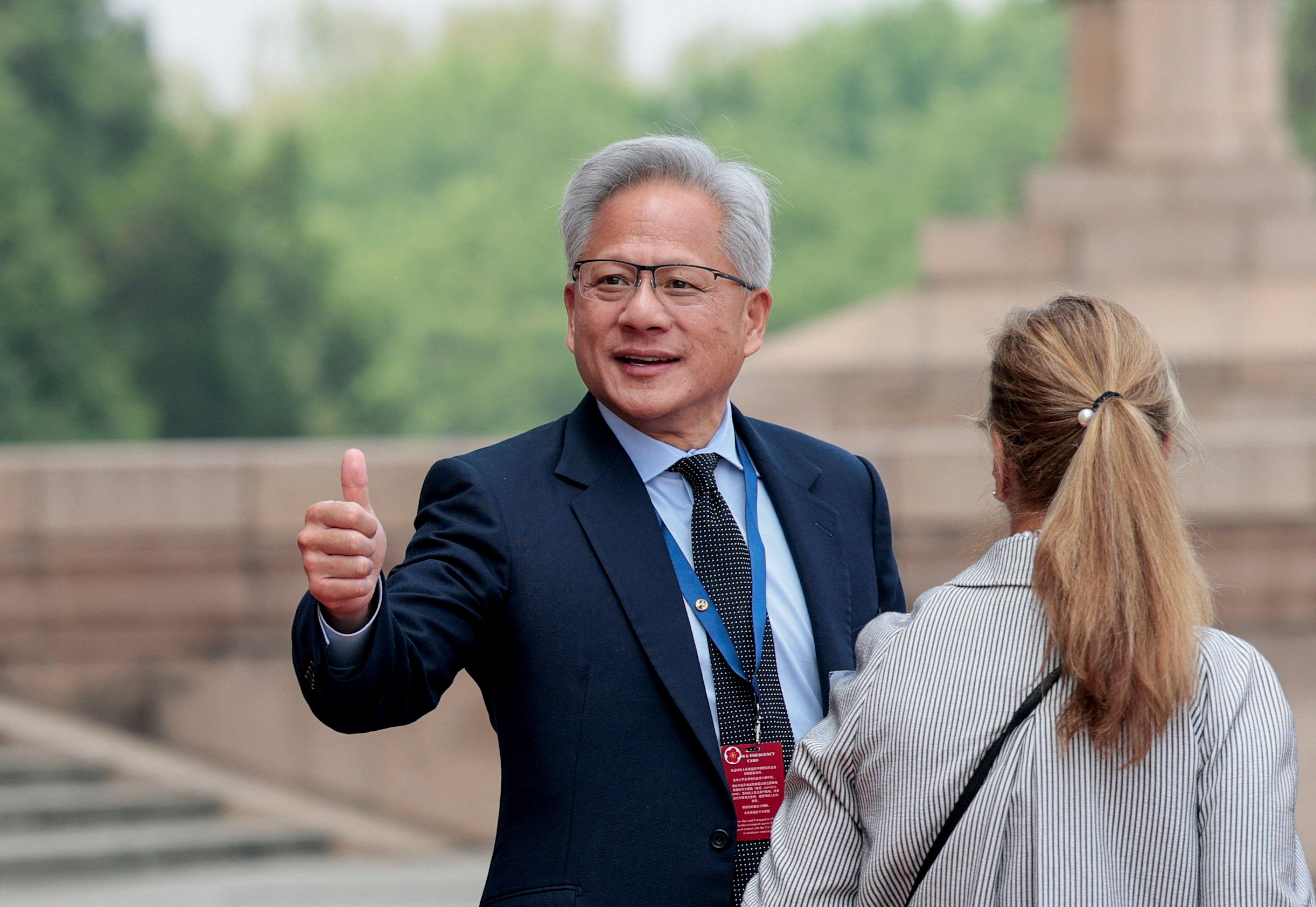 Huang, osnivač, predsednik i izvršni direktor tehnološke kompanije Nvidije, Nvidia
