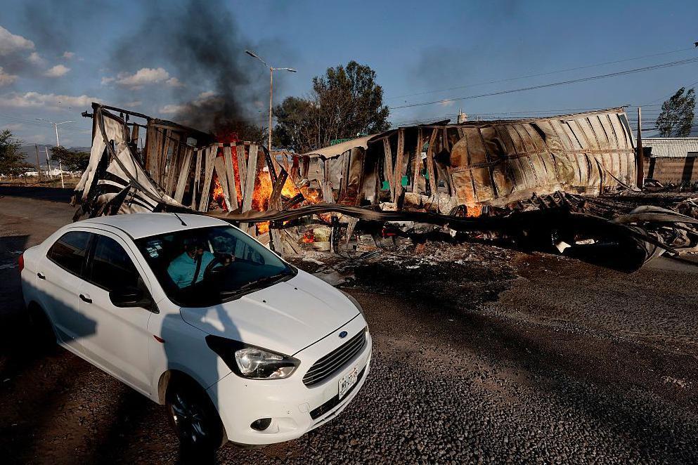 أعمال عنف وحرائق في المكسيك