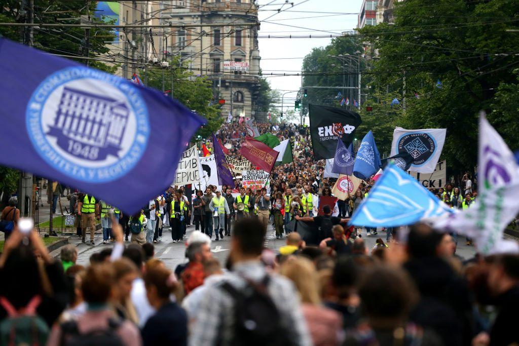 Protest studenata 23. maja 2025.