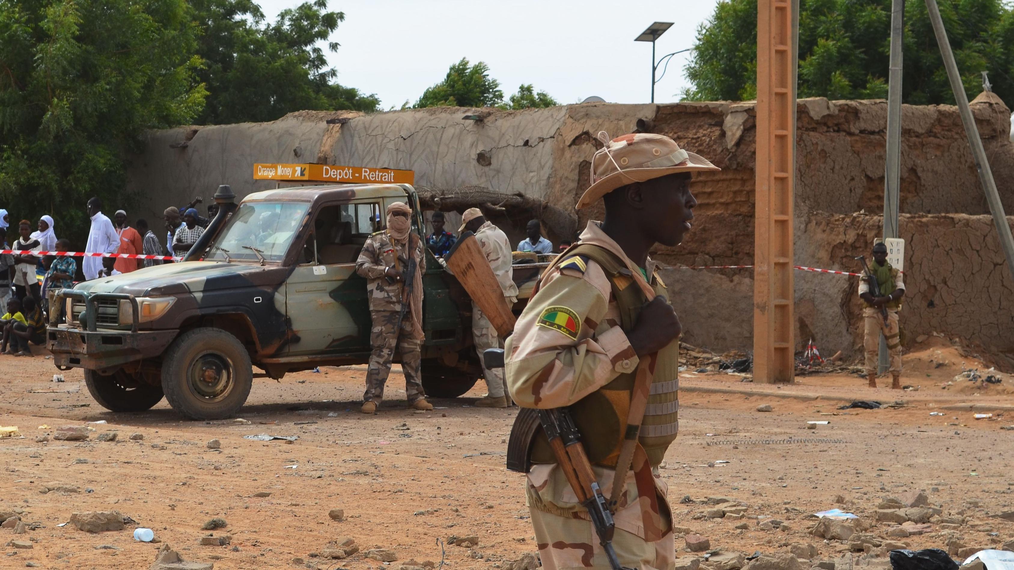 هجوم مسلحين بمدينة غاو شمالي مالي في 2018