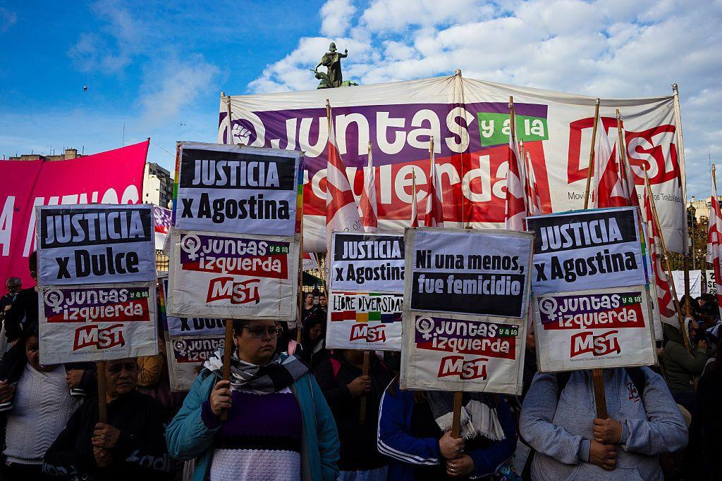 Manifestación de Ni Una Menos.