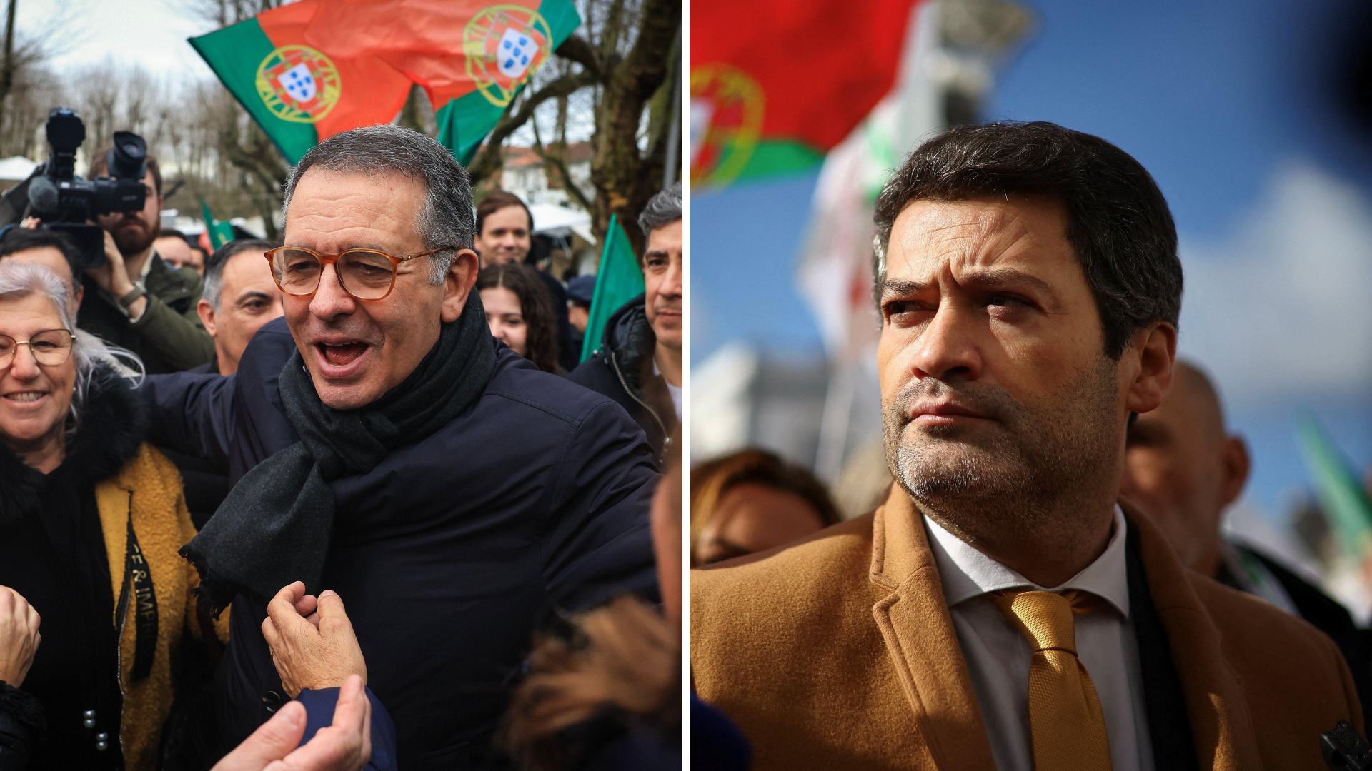 António José Seguro e André Ventura