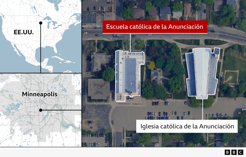Mapa de los hechos.