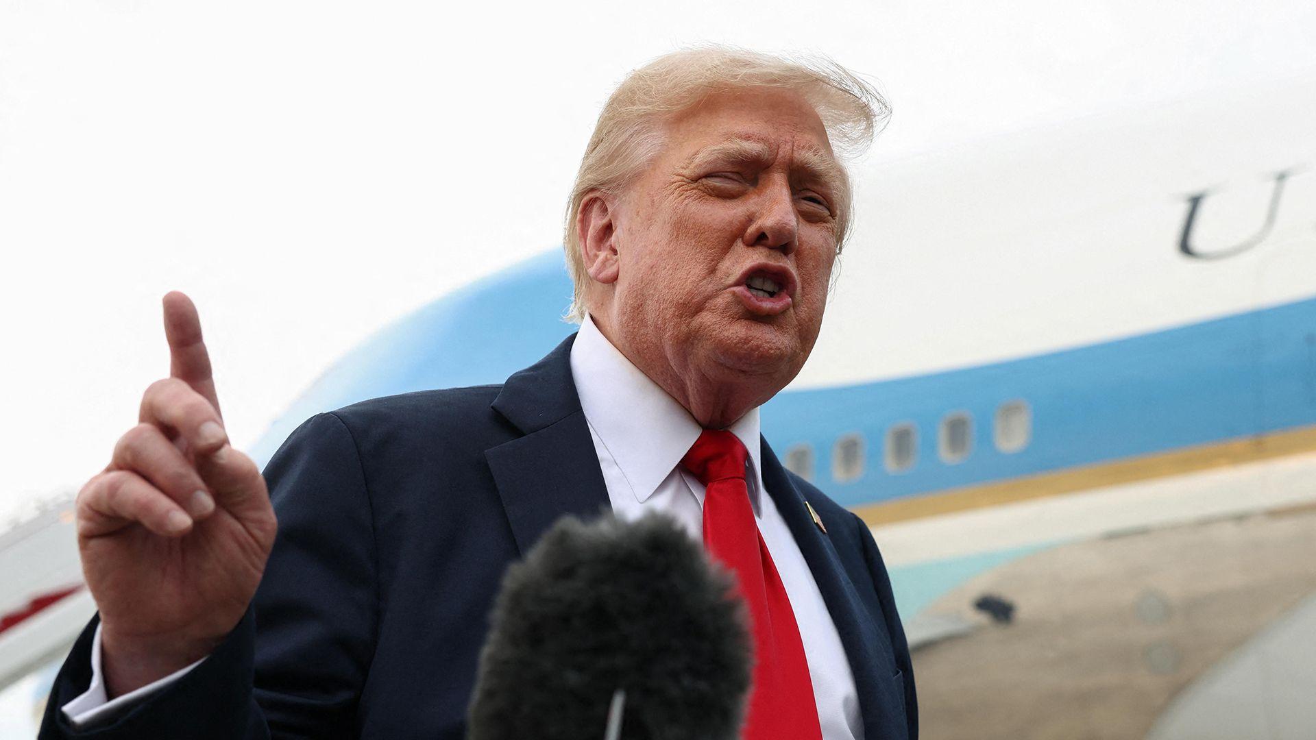 Trump to make major statement on support for Ukraine