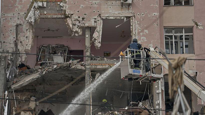 Zelensky says Kyiv strikes show Putin’s ‘true attitude’ ahead of peace talks with Trump in Florida