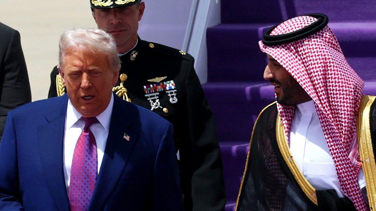 Trump arrives in Saudi Arabia for first major trip of second term