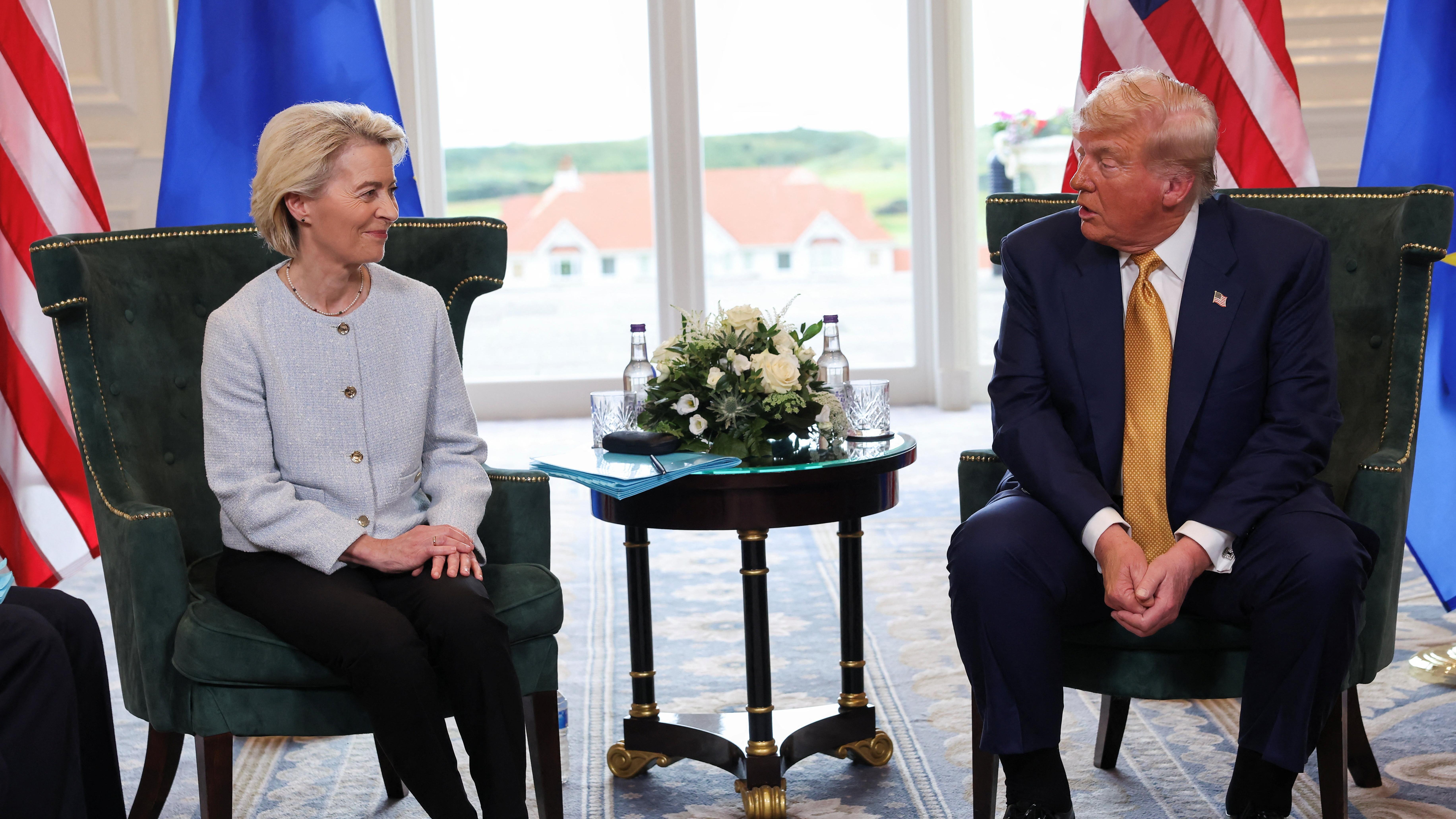 US and EU strike trade deal on tariffs after 'tough negotiations'