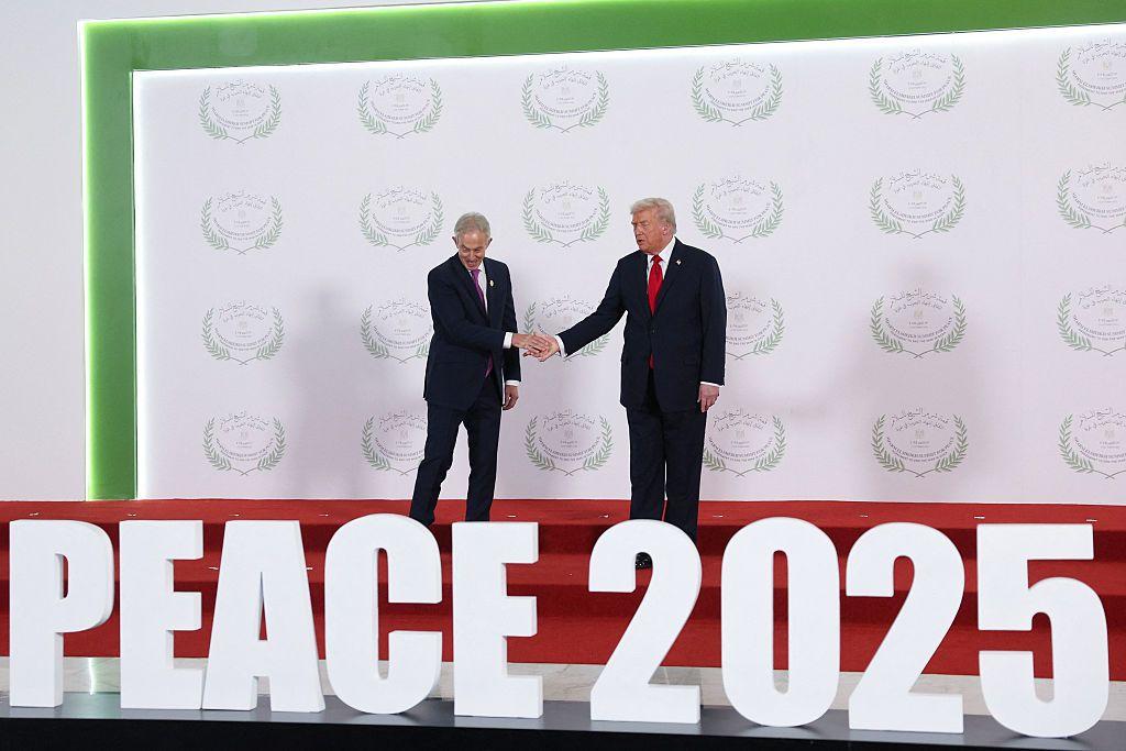 特朗普和東尼·布萊爾