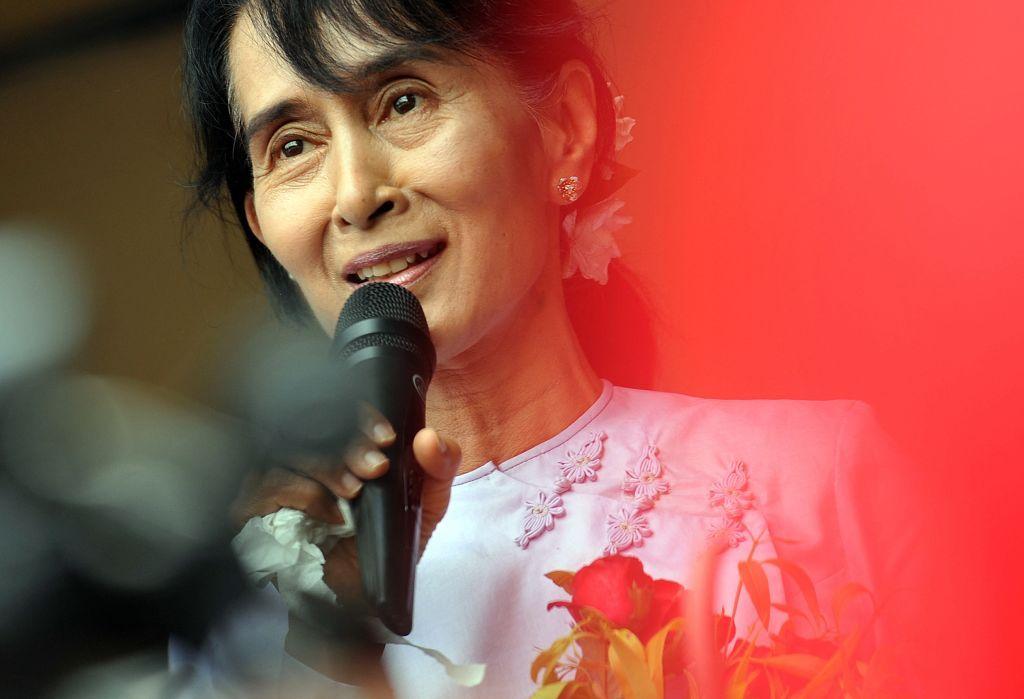 2010年的昂山素季。