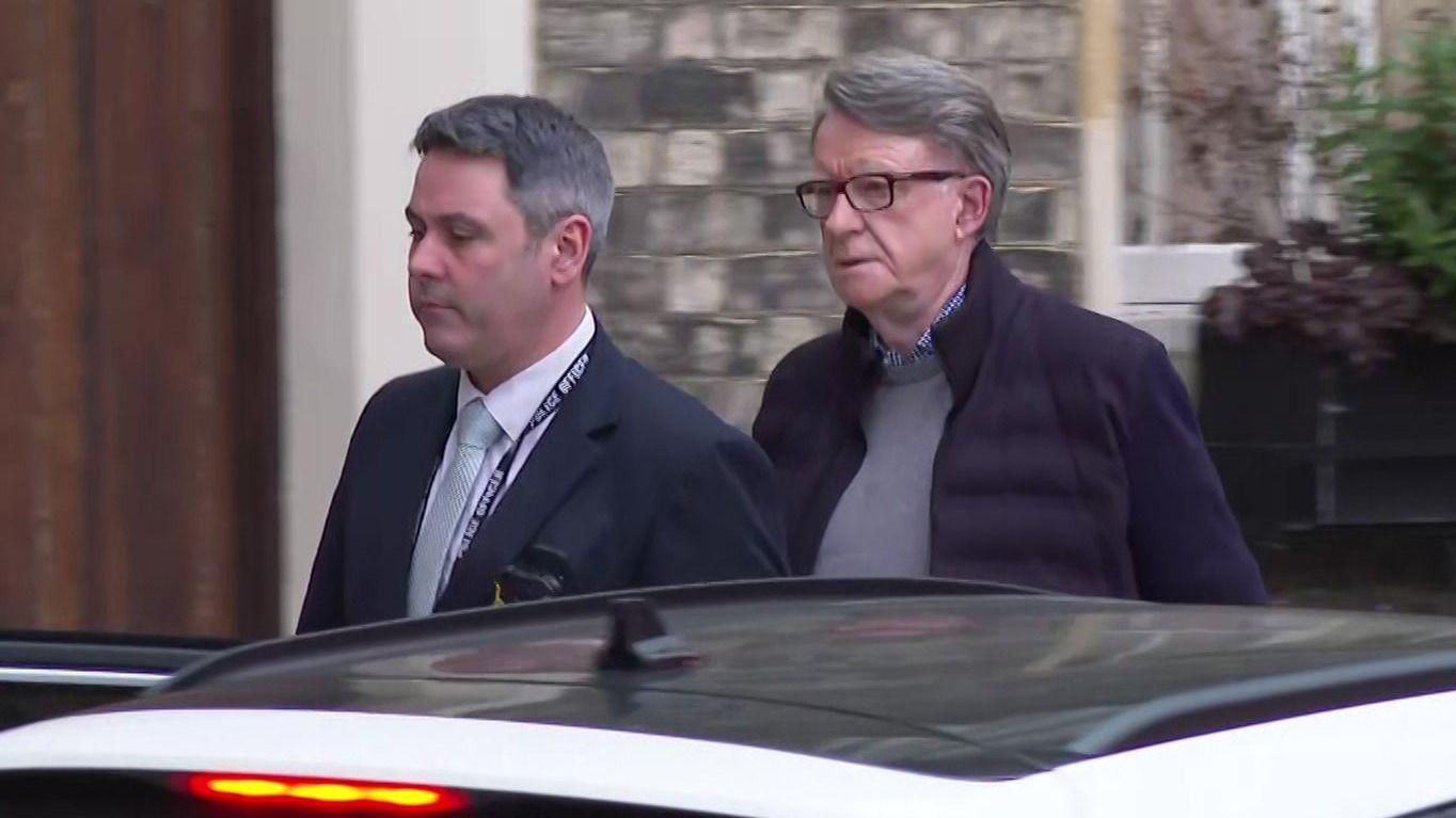 Lord Mandelson arrested on suspicion of misconduct in public office
