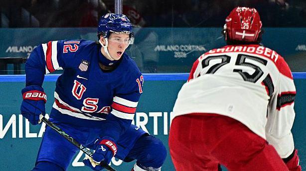 Winter Olympics: Watch USA v Denmark in mens ice hockey