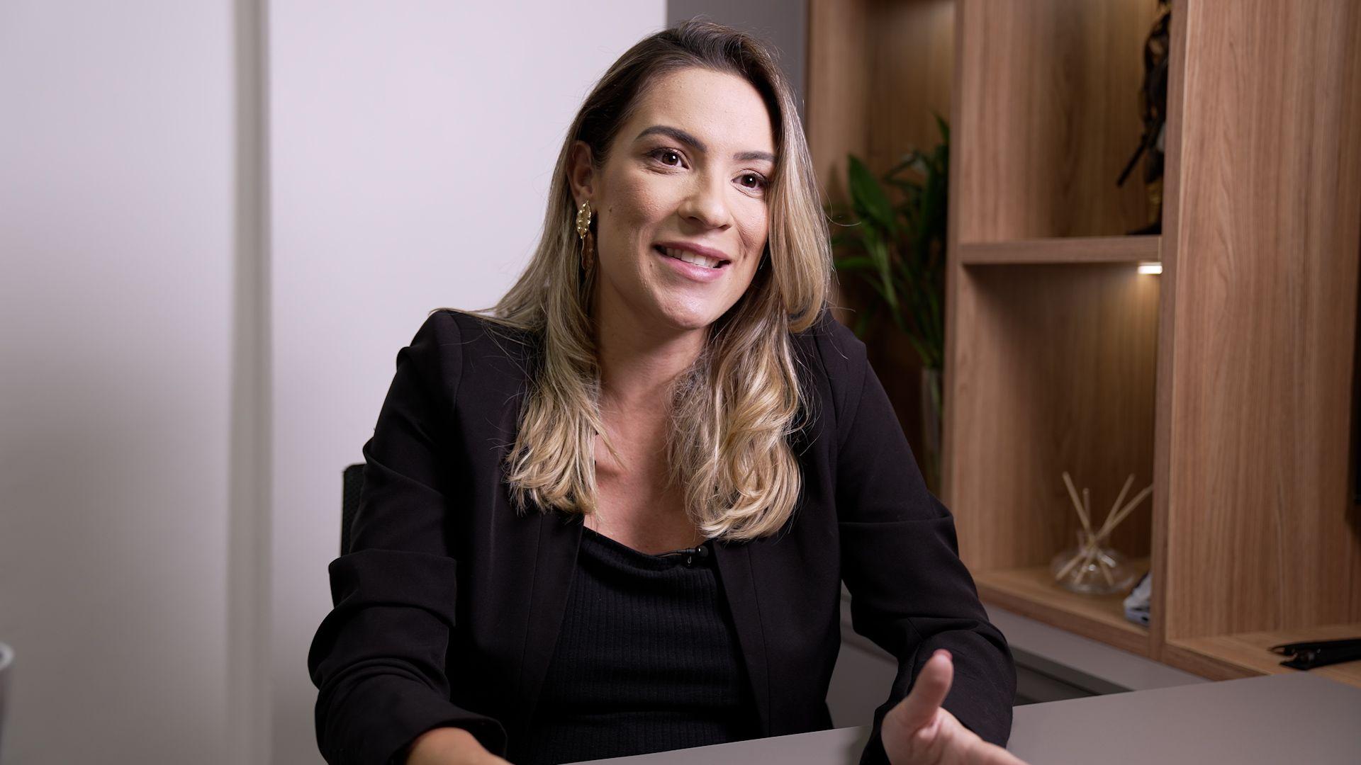 Lucilene Queiroz, responsável pela Pag Crédito Ubá