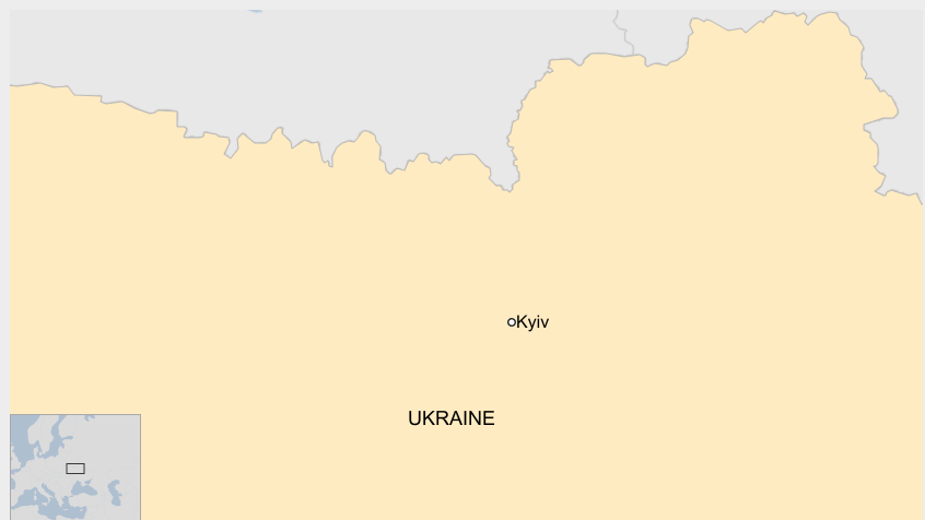 Kyiv facing massive Russian attack, Ukraine says