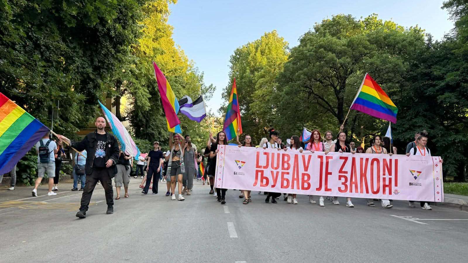 Povorka ponosa u Sarajevu 2025.