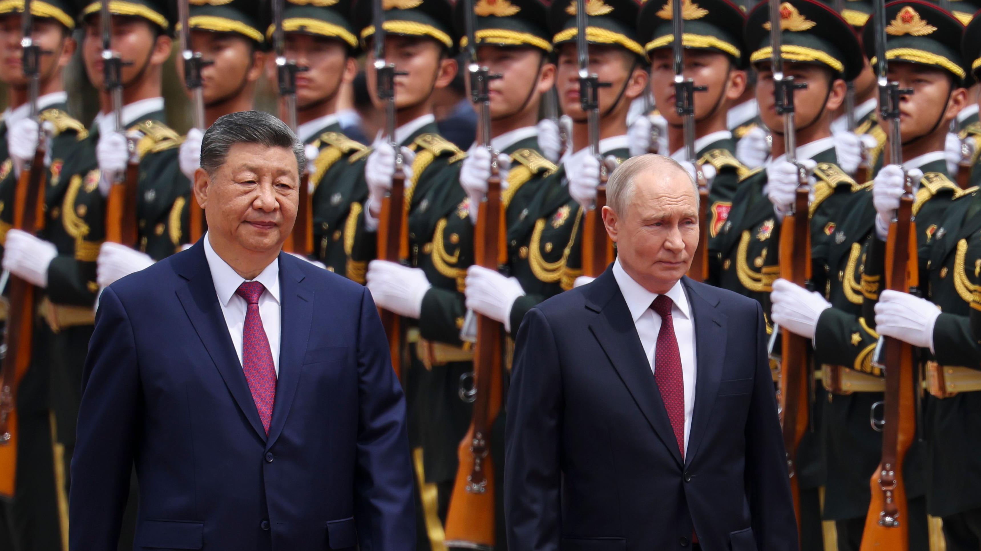 Xi Jinping and Vladimir Putin meet in Beijing days after Trump's visit