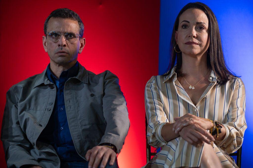 Henrique Capriles y María Corina Machado.