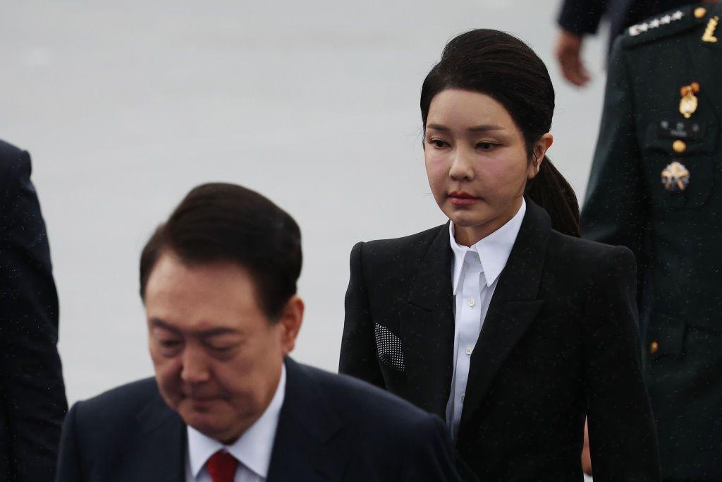 전 영부인인 김건희 여사