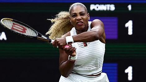 Watch: Williams makes steady start on return to Wimbledon Centre Court