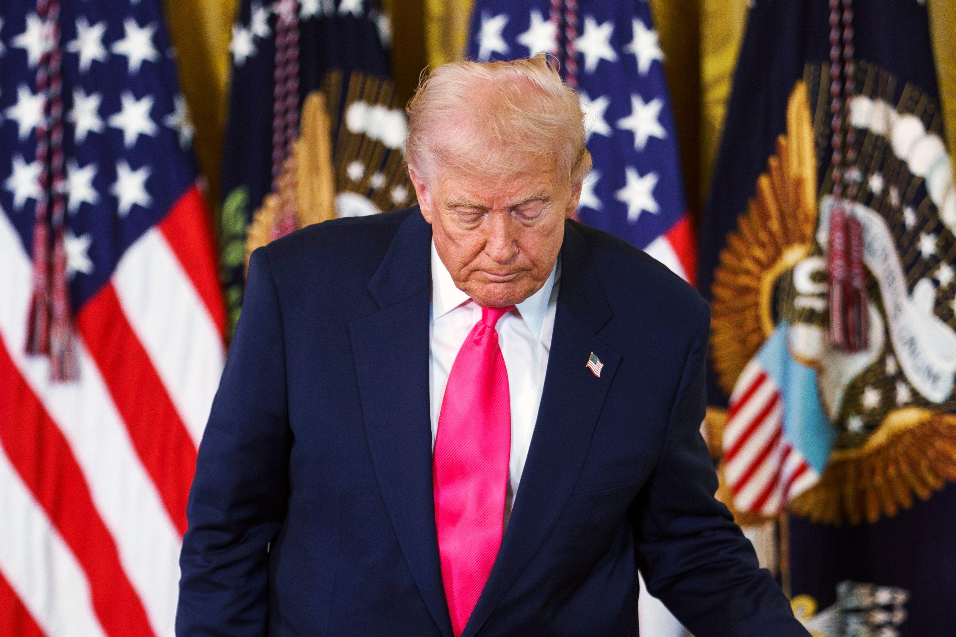 الرئيس الأمريكي دونالد ترامب