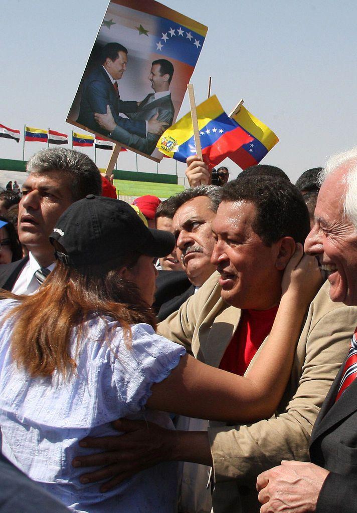 Chávez en Suweida en 2009