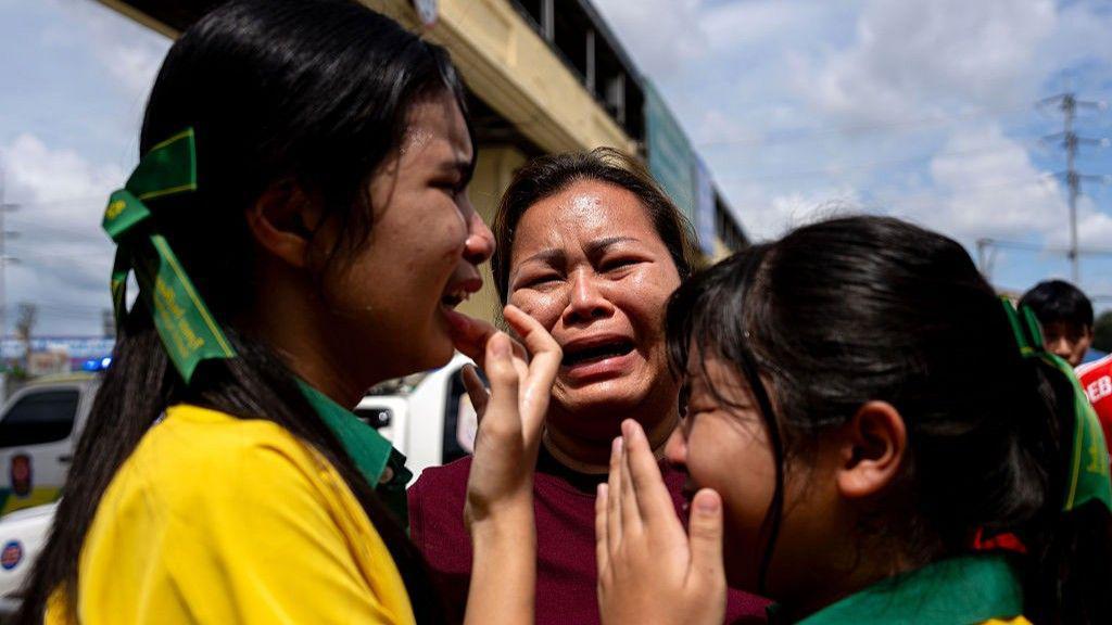 I was standing in front of my teacher when she was shot, Thai pupil says