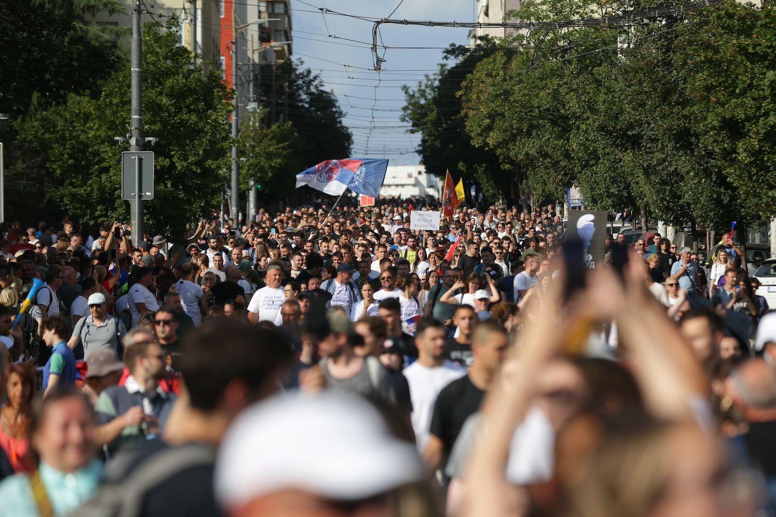 vidovdan protest