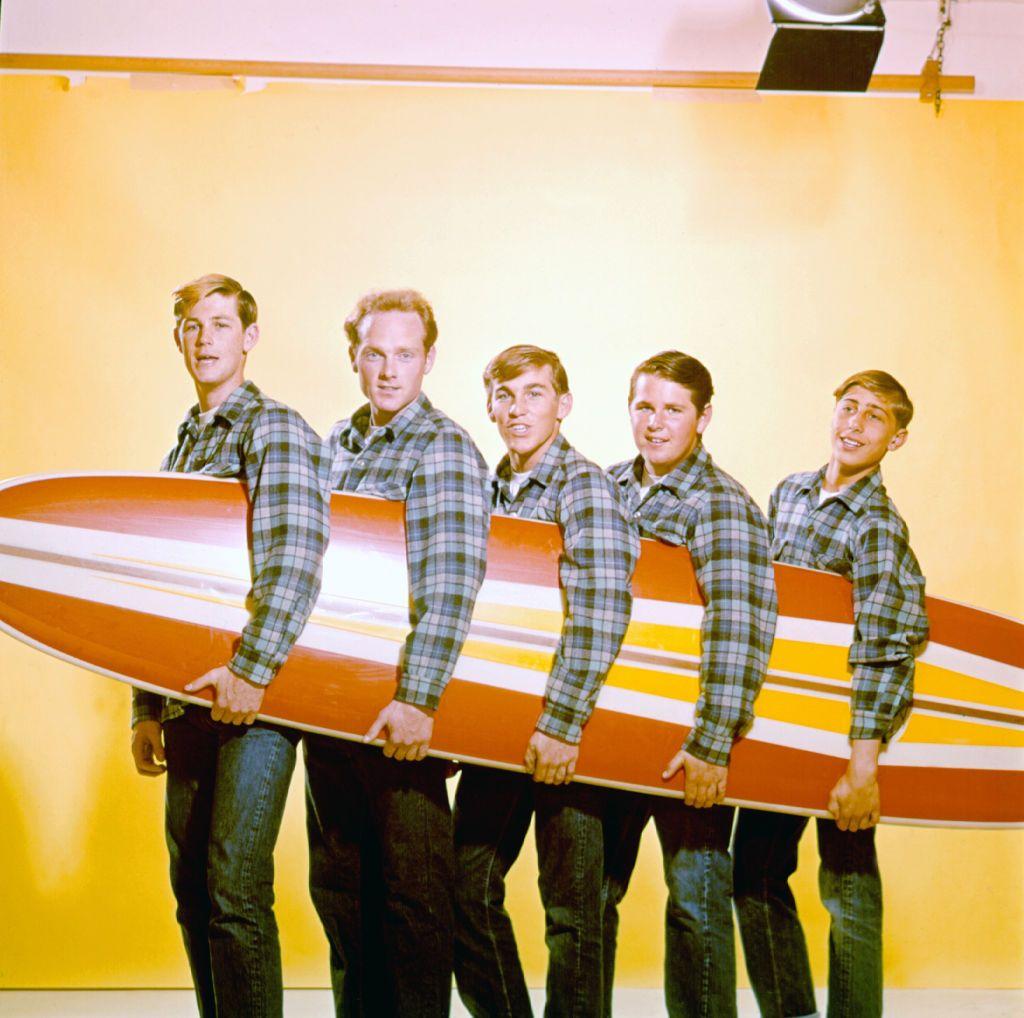 Una imagen de The Beach Boys tomada en 1962.