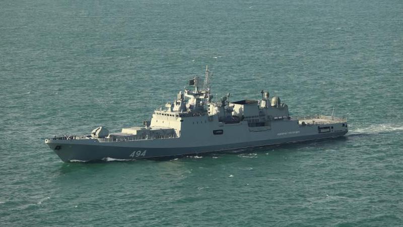 MoD investigating reports Russian warship fired warning shots near yacht in Channel