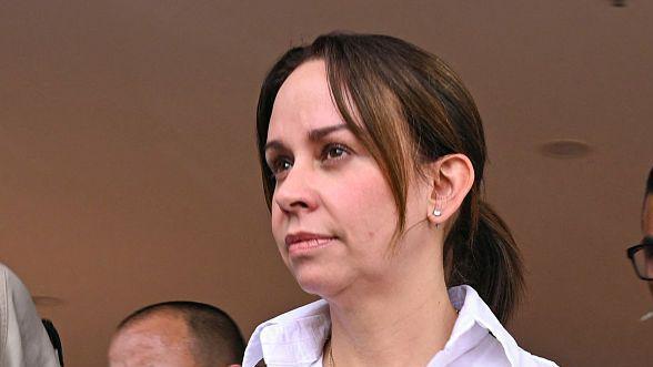 María Claudia Tarazona, esposa de Miguel Uribe y madre de su único hijo Alejandro.