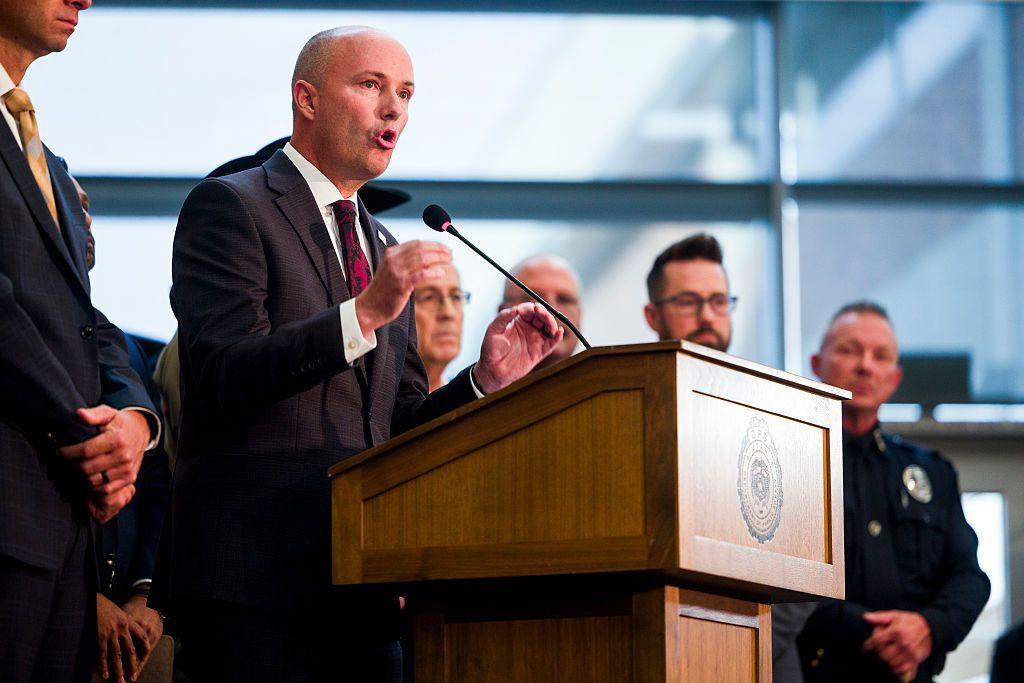 El gobernador de Utah Spencer Cox