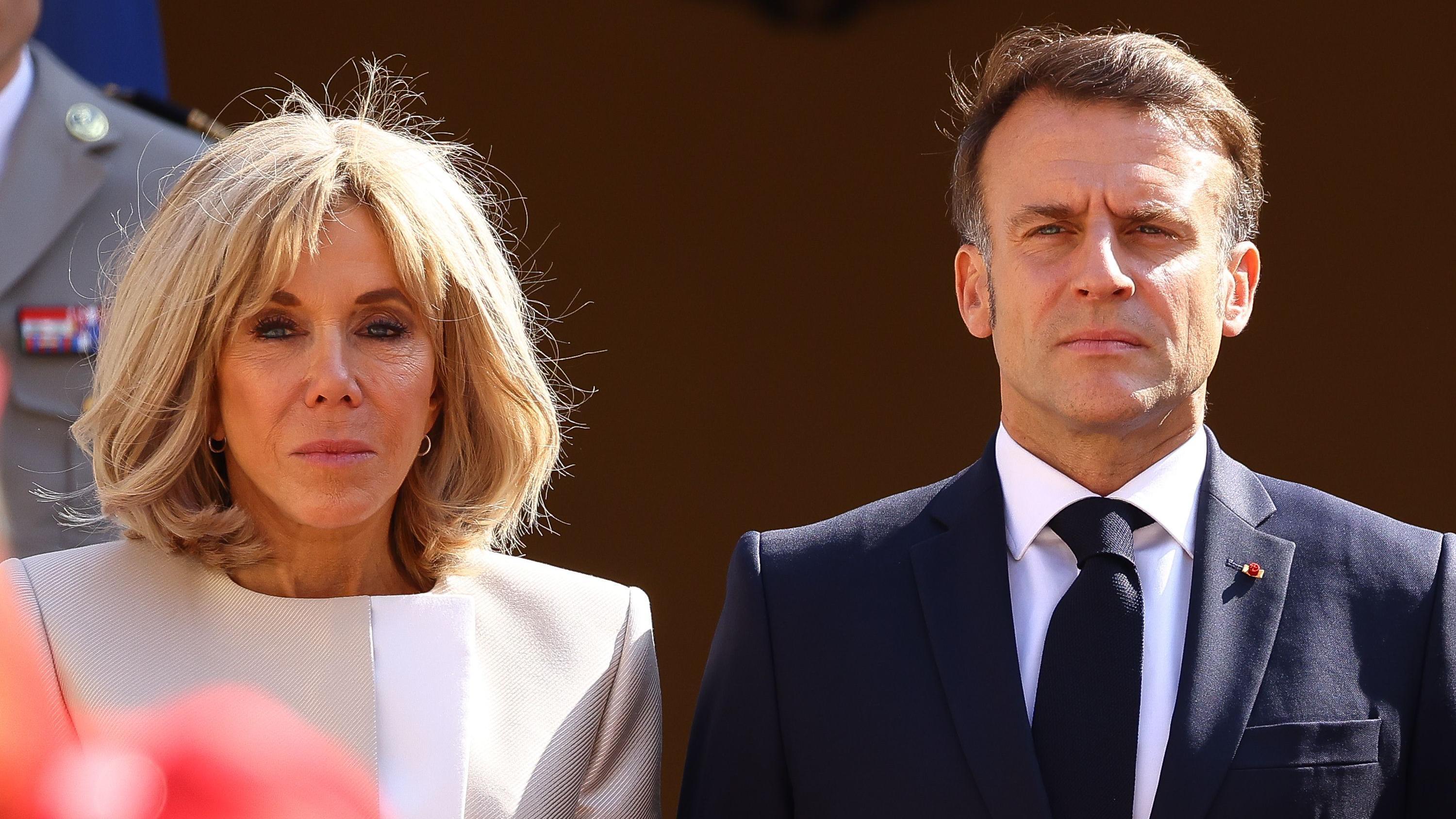 Brigitte y Emmanuel Macron