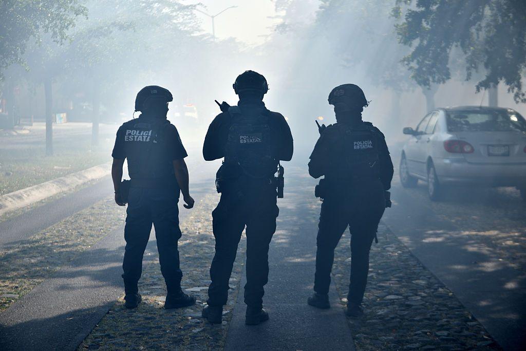 Fuerzas policiales desplegadas en México. 