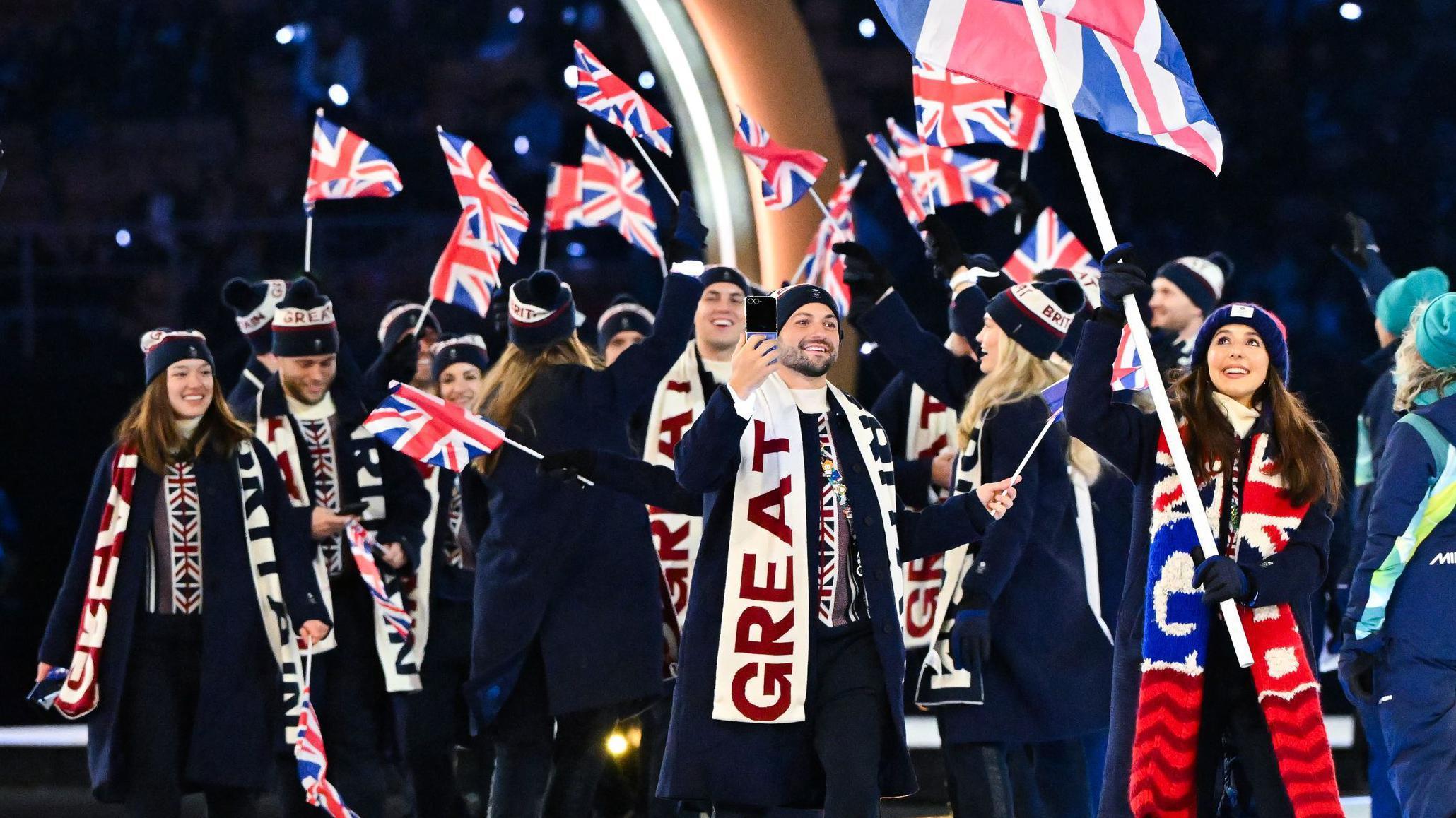 Winter Olympics: Watch as athletes parade at opening ceremony