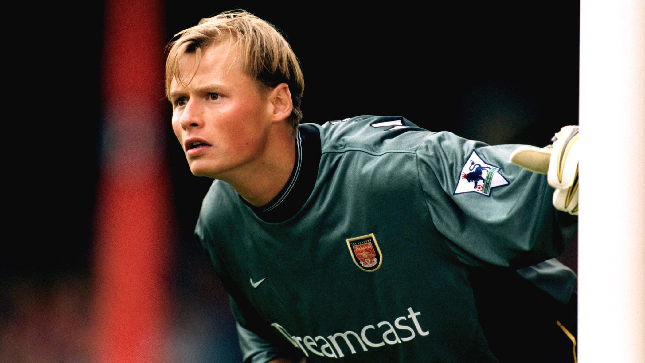 Aleks Maninger iz vremena kada je nosio dres londonskog Arsenala