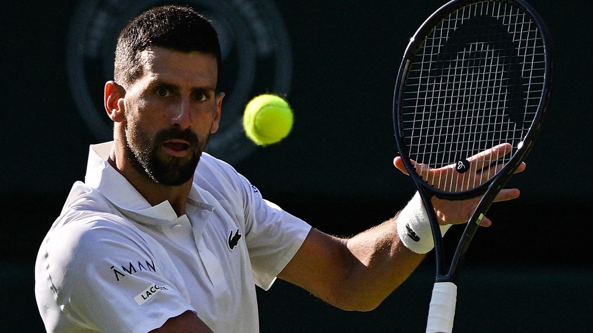 Wimbledon semi-finals: Djokovic breaks Sinner after losing first two sets