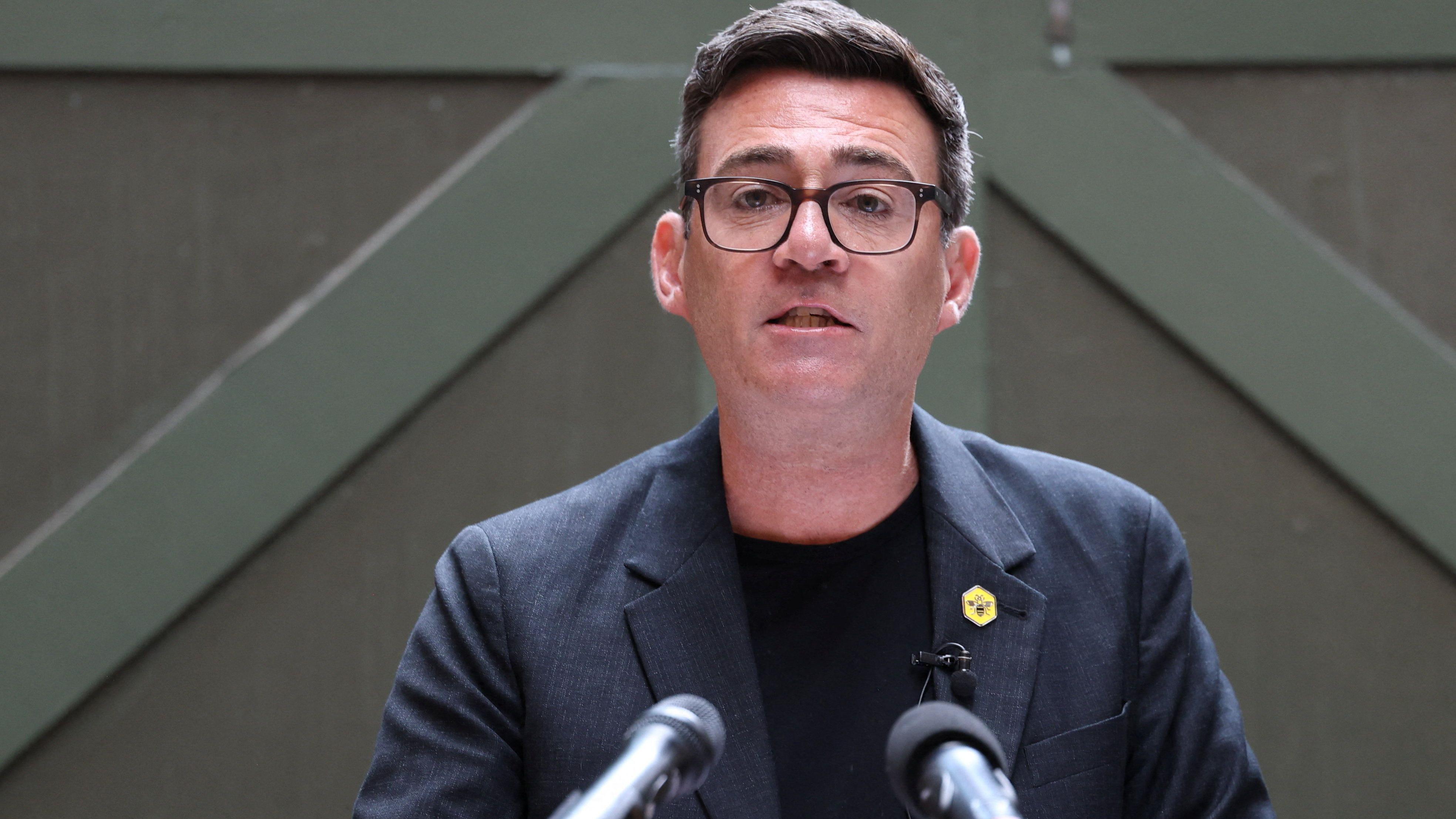 Burnham sets out plans to devolve power to regions with new No 10 North in Manchester