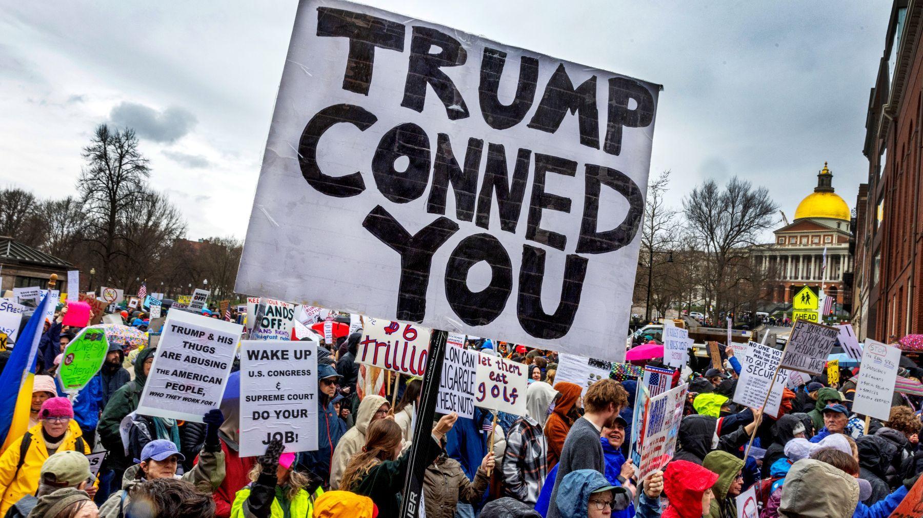 Protesto anti-Trump nos EUA