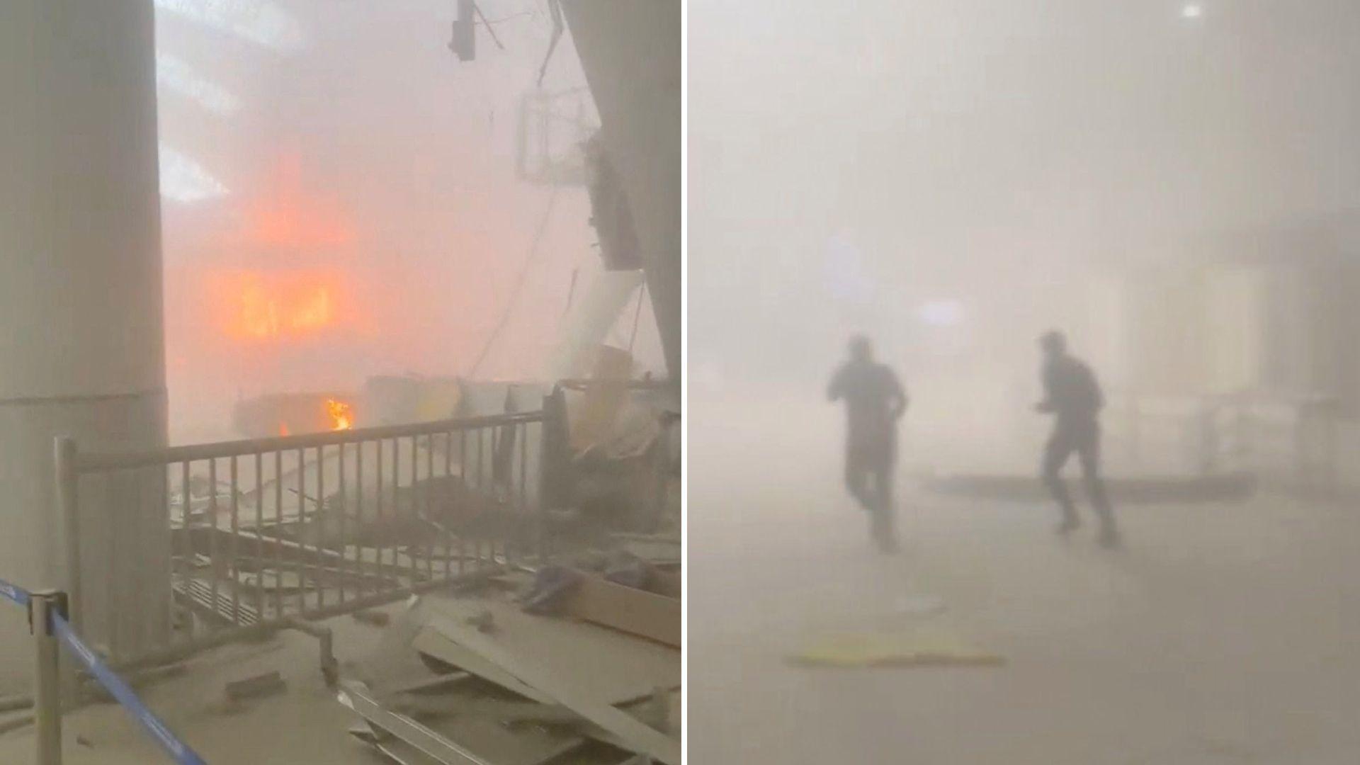 US and Iran launch new strikes, as Kuwait says airport hit by Iranian drones