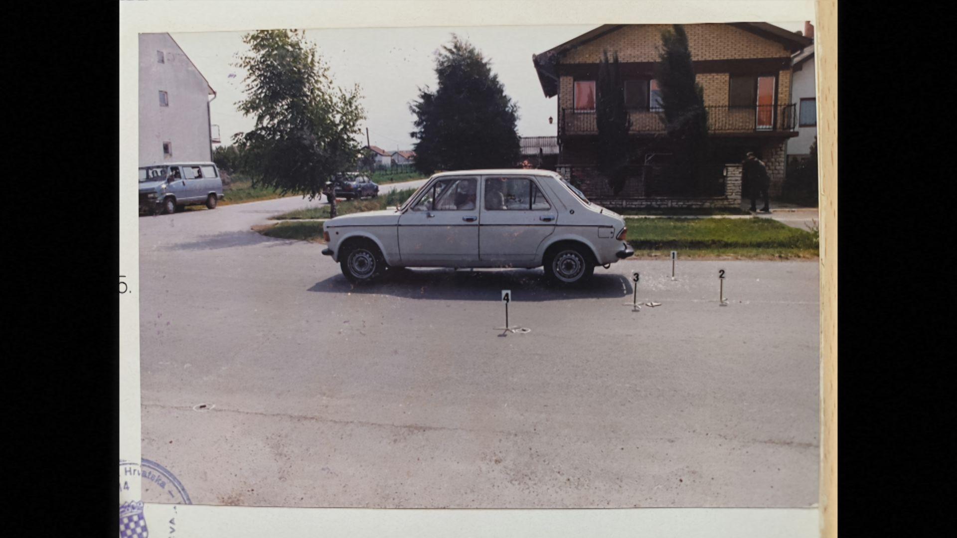 Beli stojadin u toku policijskog ubviđaja