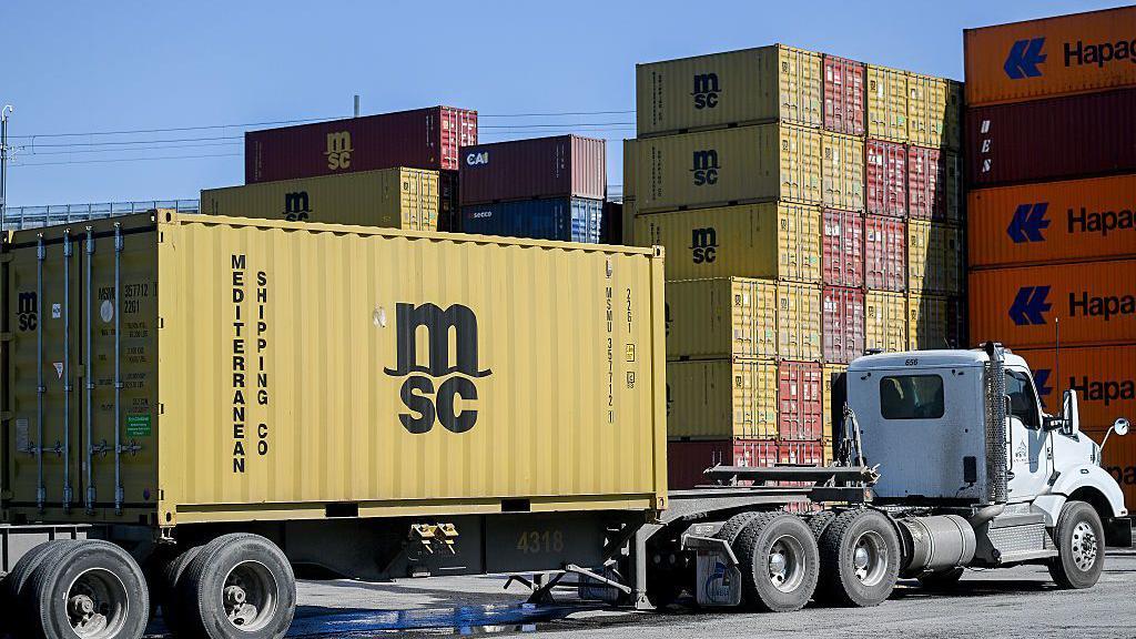 瑞士航運龍頭「地中海航運公司」（MSC）的貨櫃