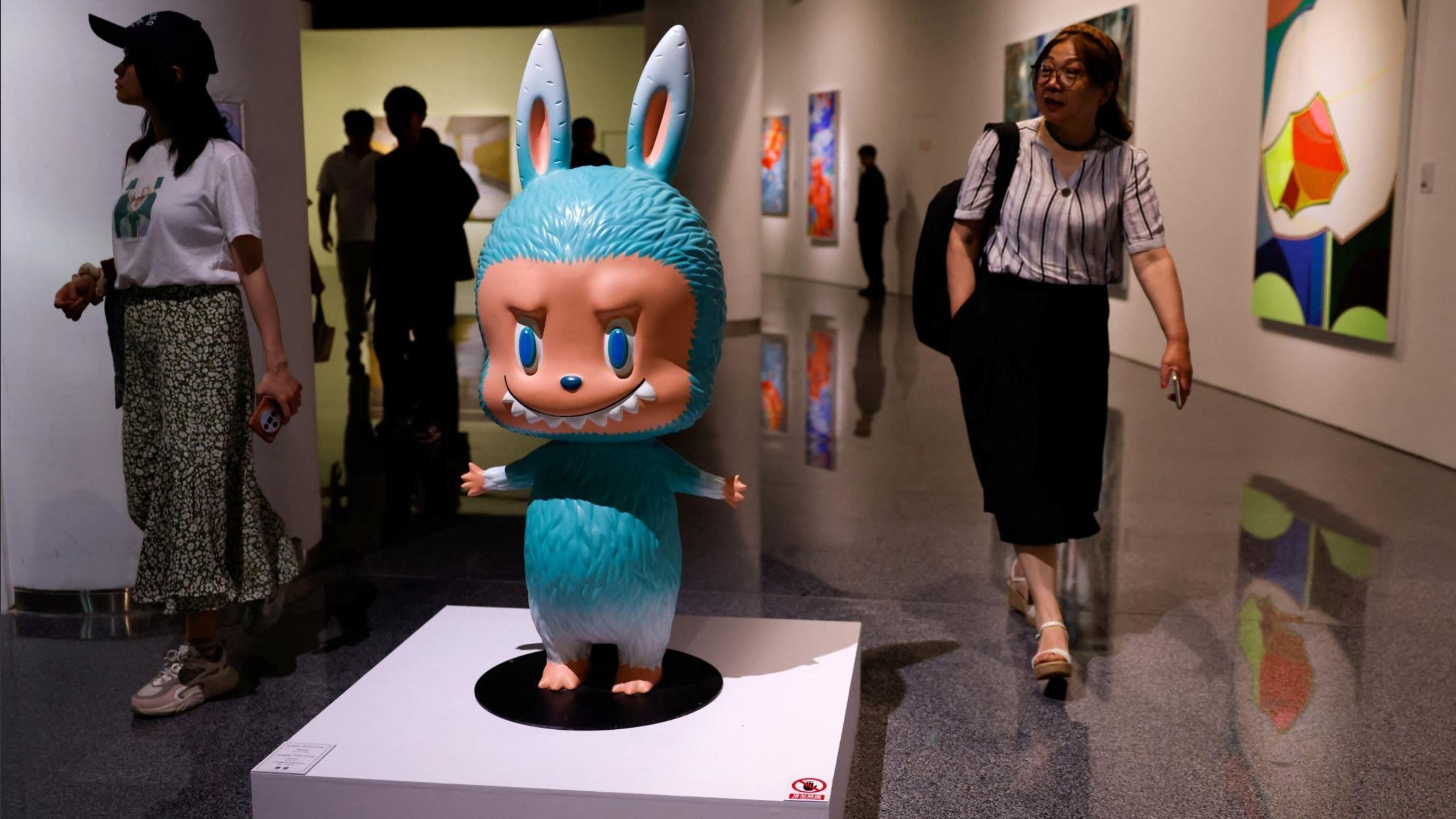 Human-sized Labubu doll sells for more than $150,000