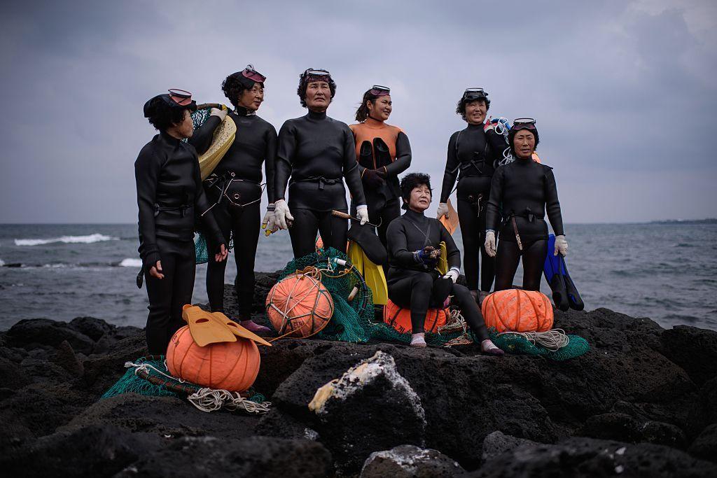 Grupo de haenyeo