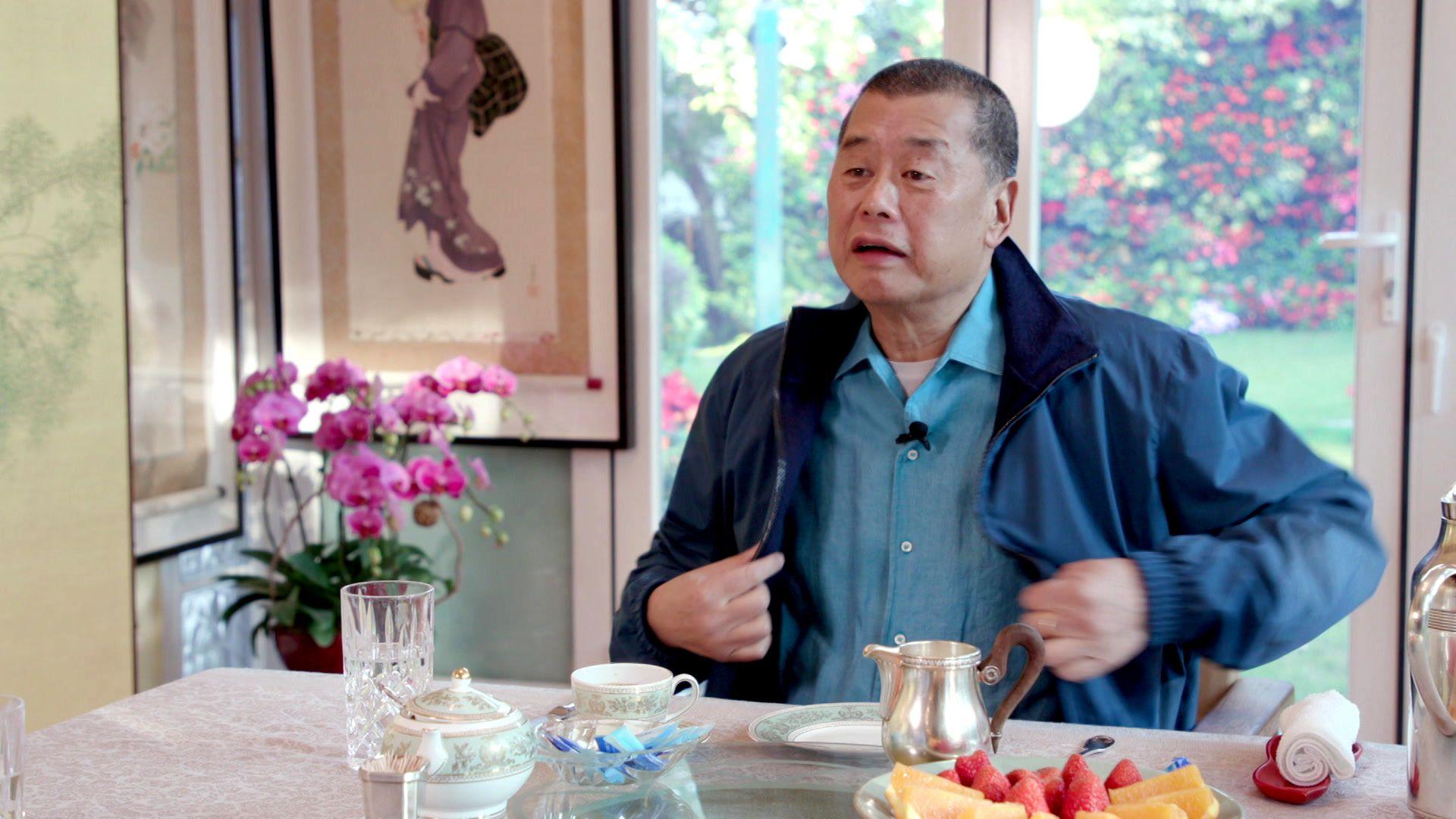 黎智英在九龍何文田加多利山大宅接受BBC專訪（12/2020）