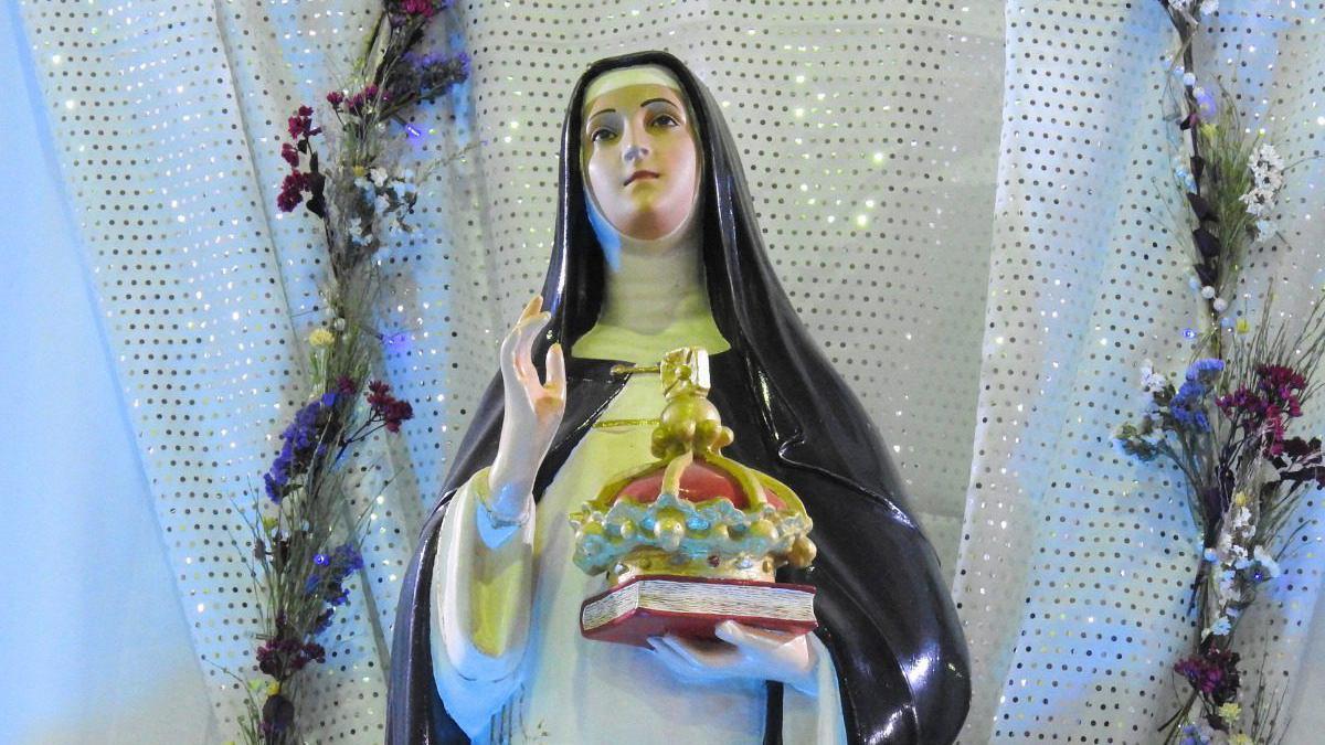 Imagem de Santa Edwiges, padroeira dos pobres e endividados