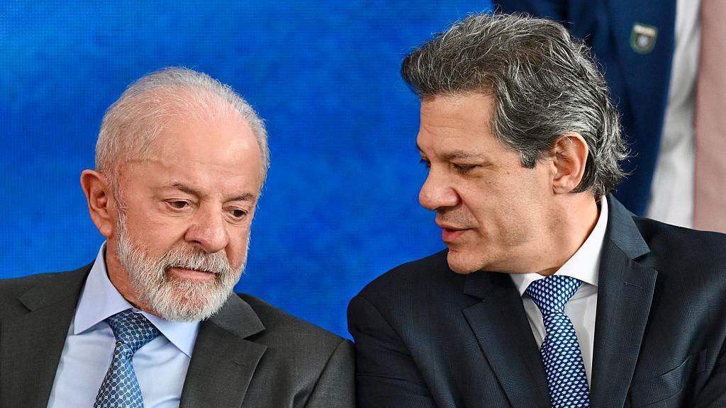 Lula e Haddad. 