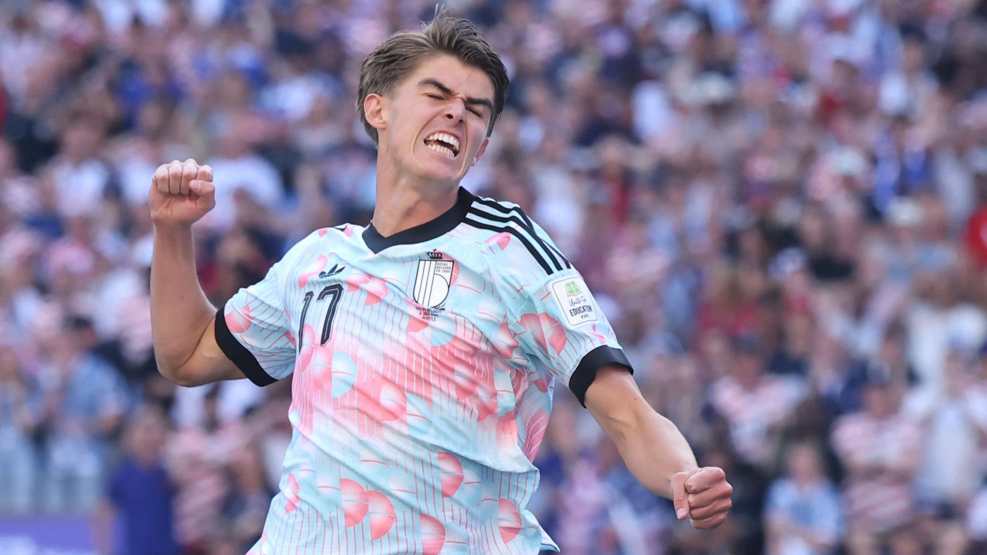 Watch World Cup as De Ketelaere gives Belgium early lead over USA 